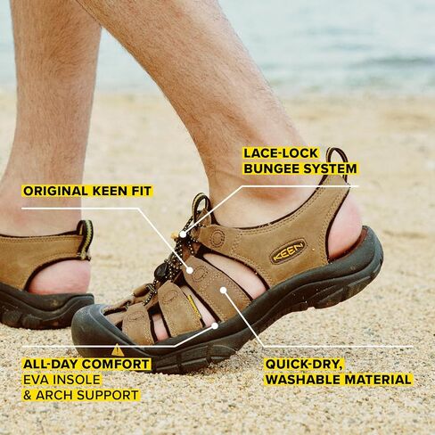 KEEN mens 1001870 Sandal, Bison, 9.5 US in Saudi Arabia