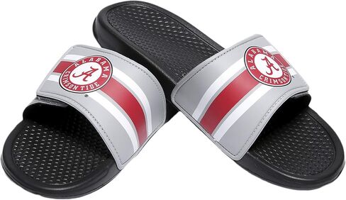 FOCO Syracuse Orange NCAA Mens Stripe Legacy Sport Slide - XL in Saudi Arabia