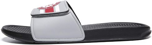 FOCO Syracuse Orange NCAA Mens Stripe Legacy Sport Slide - XL in Saudi Arabia