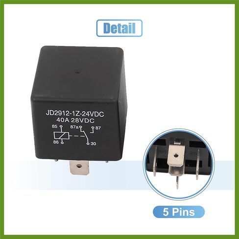 5pcs JD2912-1Z-24VDC 5 PIN in Kuwait