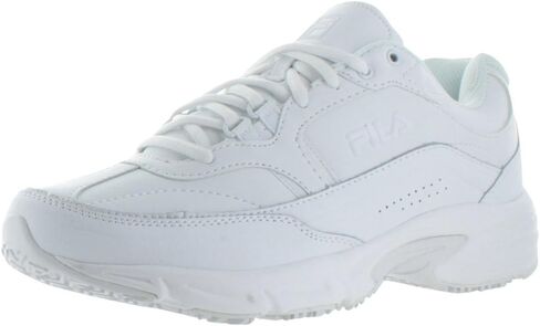 Fila Men's Memory Workshift-m Shoes, White/White/White, 8 M US in Saudi Arabia
