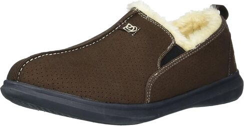 Spenco Men's Supreme Slipper, Chocolate, 11.5 in Saudi Arabia
