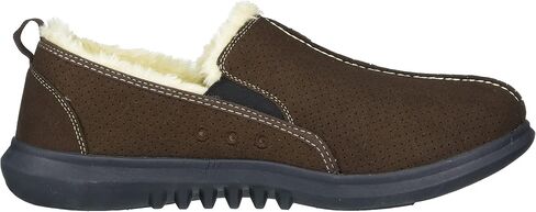 Spenco Men's Supreme Slipper, Chocolate, 11.5 in Saudi Arabia