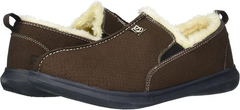 Spenco Men's Supreme Slipper, Chocolate, 11.5 in Saudi Arabia