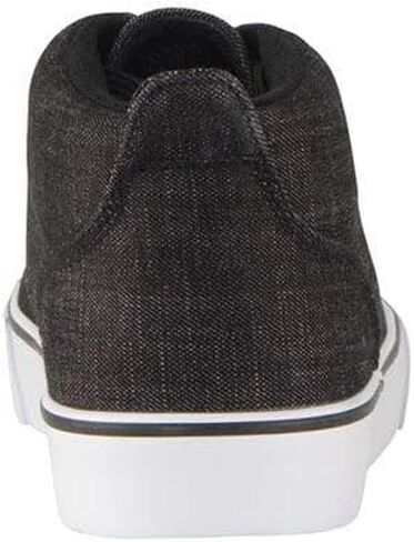 Lugz Men's Strider 2 Classic Canvas Moc Toe Fashion Sneaker, Black/White, 11 in Saudi Arabia