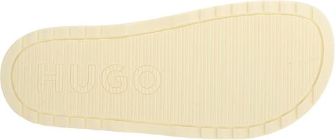 HUGO Men's Big Logo Slide Sandals, pastal Yellow, 7 in Saudi Arabia