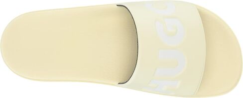 HUGO Men's Big Logo Slide Sandals, pastal Yellow, 7 in Saudi Arabia