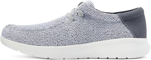 Ariat Men's MNS Hilo Stretch LACE CHRC/Gry AZC PRNT Loafer, Grey, 13 Wide in Saudi Arabia