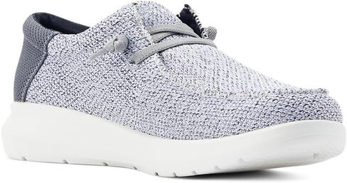 Ariat Men's MNS Hilo Stretch LACE CHRC/Gry AZC PRNT Loafer, Grey, 13 Wide in Saudi Arabia
