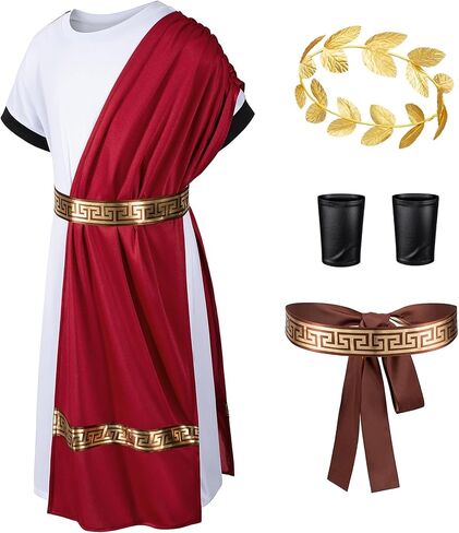 طوكيو Revengers الأطفال Toga زي الروم الروماني Greek God Outfit Halloween Cosplay Assume Setsories in Kuwait