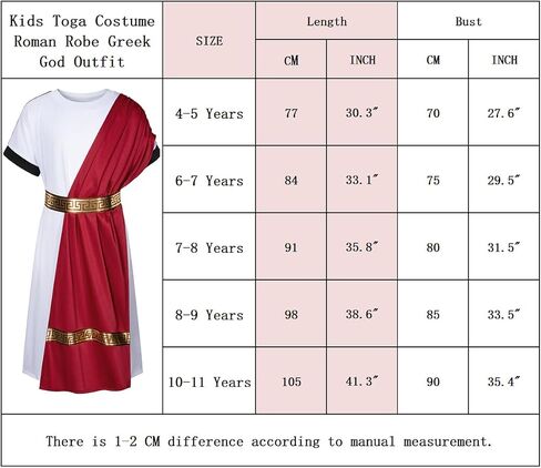 طوكيو Revengers الأطفال Toga زي الروم الروماني Greek God Outfit Halloween Cosplay Assume Setsories in Kuwait
