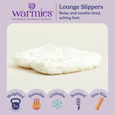 Intelex Fully Microwavable Luxury Cozy Slippers Snowy in Saudi Arabia