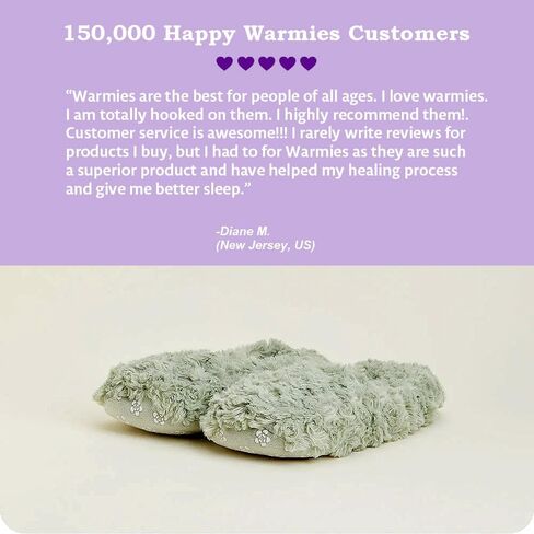 Intelex Fully Microwavable Luxury Cozy Slippers Snowy in Kuwait