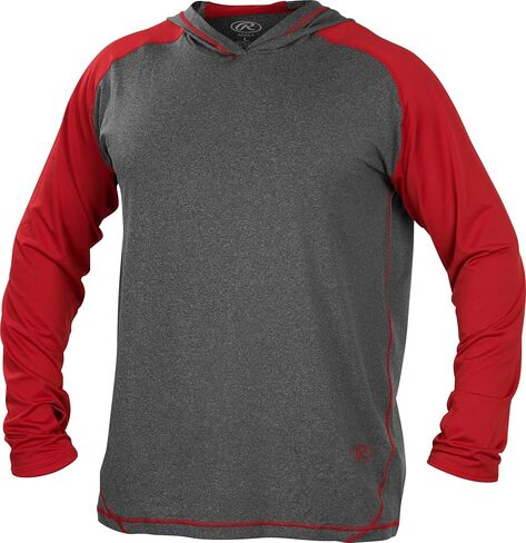 Rawlings HLWH-GR/S-88, Graphite/Scarlet, Small in Saudi Arabia