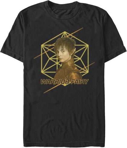 Disney Men's Artemis Fowl Warrior Fairy T-Shirt, Black, XXX-Large in Saudi Arabia