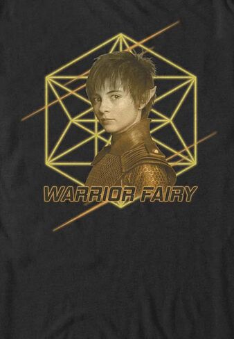 Disney Men's Artemis Fowl Warrior Fairy T-Shirt, Black, XXX-Large in Saudi Arabia