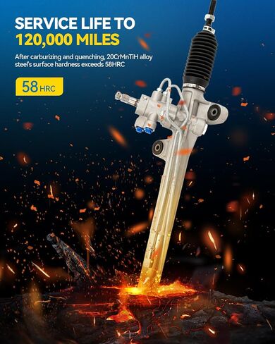 PHILTOP Hydraulic Power Steering Rack and Pinion Replacement For 1999-2003 RX300 Replace 26-2611, 262611 in Saudi Arabia
