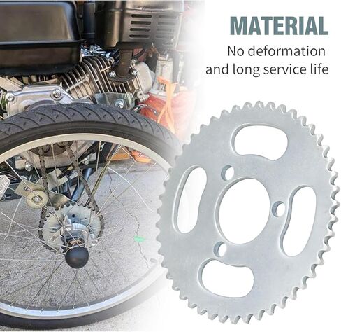 MDEOOSKY 25H SPROCKET 47T 3 HOLES SCROUTER ELECTRY SCOOTER REAP SPROCKET in Kuwait