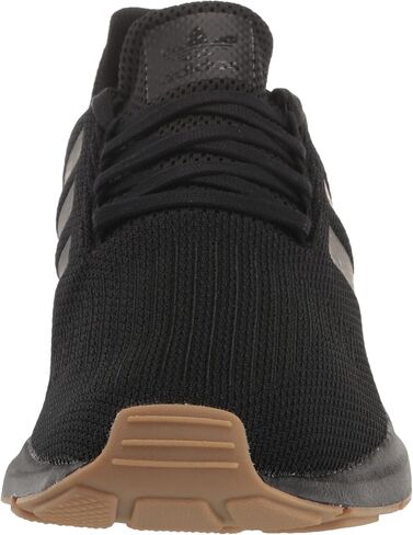 adidas Originals Men's Swift Running Shoe, Black/Black/Gum, 9 in Saudi Arabia