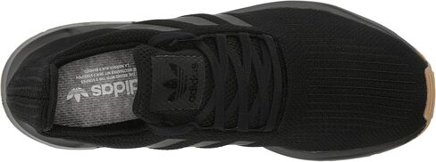 adidas Originals Men's Swift Running Shoe, Black/Black/Gum, 9 in Saudi Arabia