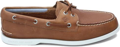 Sperry Men's Authentic Original 2-Eye Boat Shoe, TAN PERF, 16 in Saudi Arabia