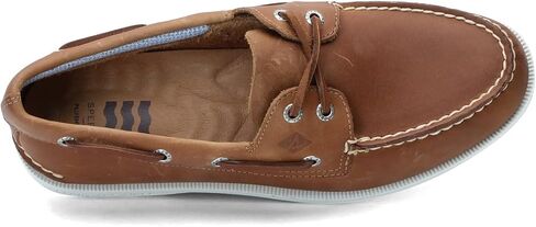 Sperry Men's Authentic Original 2-Eye Boat Shoe, TAN PERF, 16 in Saudi Arabia