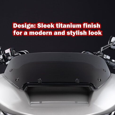 مسامير Harley Black Titanium Windshield ، أعلى دراجة نارية من الأداء ، براغي هدية تناسب 2014-2024 Harley Touring Fltrx Road Glide/Special Fltrxs ، 121 CVO Road Glide ، 2024 Road Glide/St in Saudi Arabia