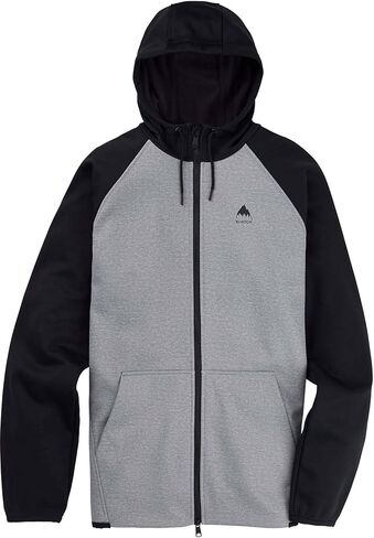 Burton Men's Standard Crown Weatherproof Full-Zip Fleece, True Black, X-Large in Saudi Arabia