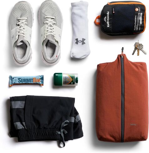 Bellroy Lite Packing Caddy 10L (Travel Organizer Packing Cube, Zip-up Storage Solution for Travel Near or far) - Clay in Kuwait