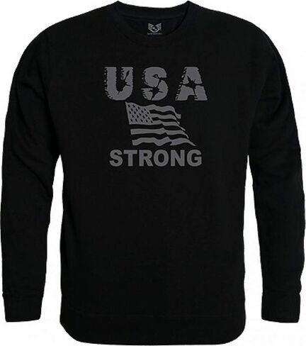Rapid Dominance Graphic Crewneck Sweatshirt, Multicoloured, Medium in Saudi Arabia