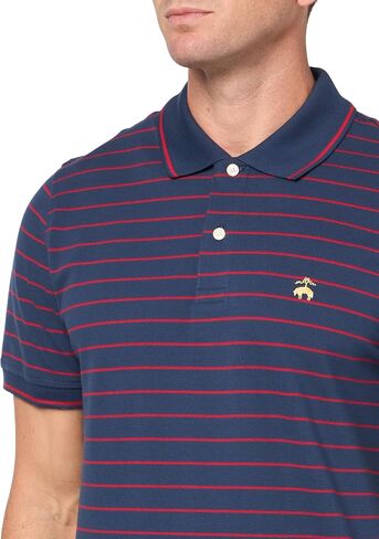 Brooks Brothers Men Cotton Pique Stretch Logo Shirt Shirt Shirt Shirt in Kuwait