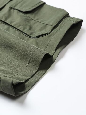 Men's Cargo Shorts for Work Relaxed Fit Outdoor Multi-Pocket Work Utility Tactical Hiking Travel Casual Shorts in Kuwait