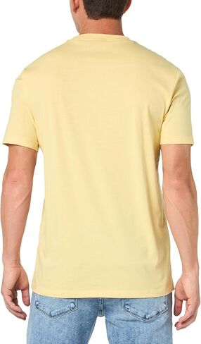 HUGO by Hugo Boss Big Square Logo Short Sleeve T-Shirt Dark Smoke Grey in Saudi Arabia