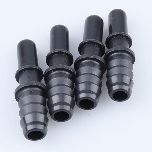 Plastic Fuel Quick Connector Male 3/8" Tube to 3/8" Male Barb, Pack of 4 in Saudi Arabia
