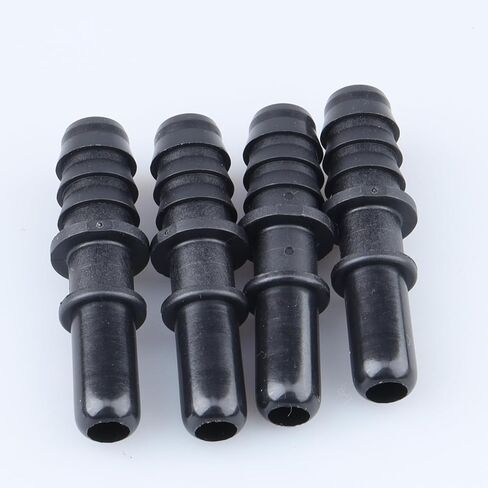 Plastic Fuel Quick Connector Male 3/8" Tube to 3/8" Male Barb, Pack of 4 in Saudi Arabia