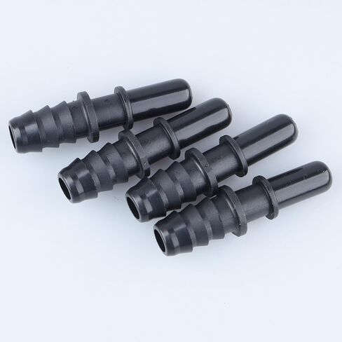 Plastic Fuel Quick Connector Male 3/8" Tube to 3/8" Male Barb, Pack of 4 in Saudi Arabia