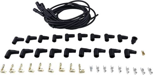 50055 Spark Plug Wires 8mm Compatible with Taylor Street Thunder Straight Universal V8 8mm in Saudi Arabia