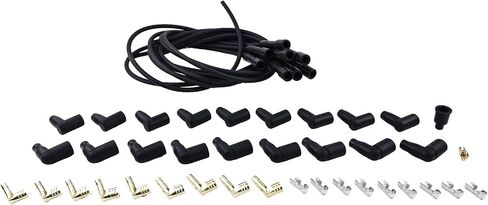 50055 Spark Plug Wires 8mm Compatible with Taylor Street Thunder Straight Universal V8 8mm in Saudi Arabia