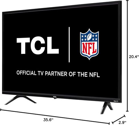تلفزيون تي سي ال 40 بوصة فئة 3-Series Full HD 1080p LED Smart Roku - 40S355 in Saudi Arabia