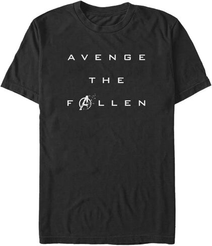 Marvel Big & Tall Avenge The Fallen Men's Tops Short Sleeve Tee Shirt, Black, 3X-Large in Saudi Arabia