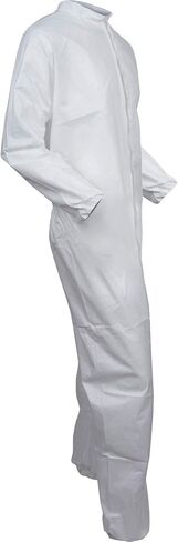 KleenGuard™ A40 Liquid & Particle Protection Coveralls (44304), Zipper Front, White, XL (Qty 25) in Saudi Arabia