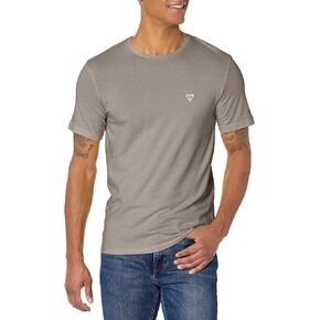 GUESS Men's Crewneck Tee, Century Grey, M in Kuwait
