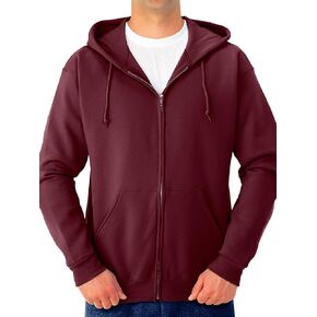 Jerzees -Men's NuBlend -Fleece -Sweatshirts & -Hoodies, Full Zip-Black, Large in Saudi Arabia