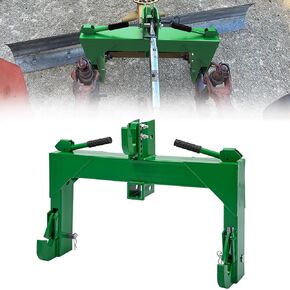 YINTATECH 3 Point Quick Hitch fits Cat 1 with 2" Receiver, 3000lbs, Orange