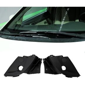 1PAIR الزجاج الأمامي ARM ARM COWL VENT TRIN