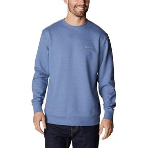Columbia Men's Hart Mountain II Crew, Bluestone Heather, 3X Tall in Saudi Arabia