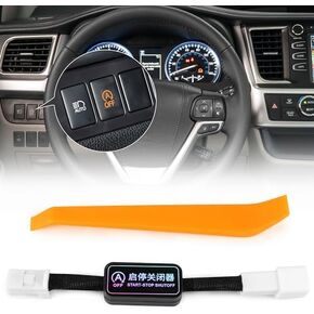 VOFONO Upgrade Auto Start Stop Eliminator Compatible with Toyota Highlander 2015 2016 2017 2018 2019 Stop Start Engine System A-Off Delete/Disable Device Harness