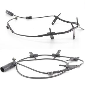 Front 34356761447/34356778175 + 34356761448 Rear Brake Pad Wear Sensor Indicators Set for 2002-2008 Mini Cooper R50 R52 R53