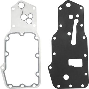 3942915 Engine Oil Cooler Gasket Kit, Robust Oil Cooler Gasket Set, Replacement for Dodge Cummins 5.9L - 6B, 6BT Diesel 1998 1999 2000 2001 2002, Replaces 4932124