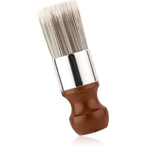 Salve Brush for Leather Furniture, Soft Nylon Bristles Wood Repair Clean Brush Gentle Polish & Wax Applicator for Leather Care